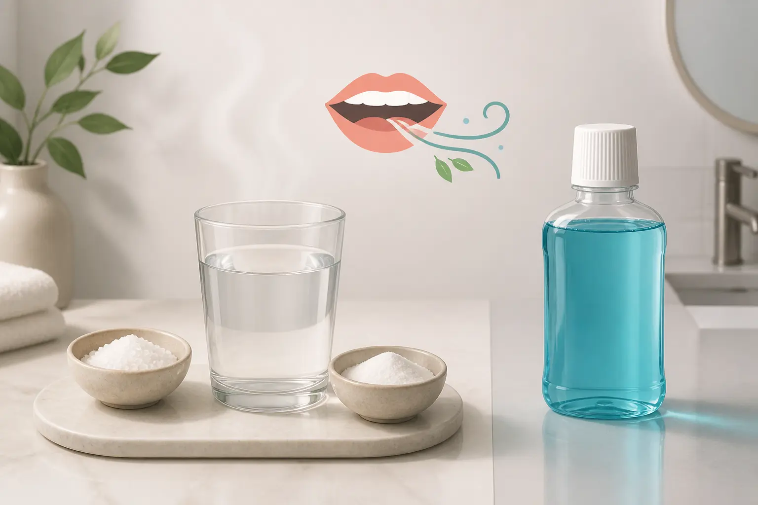 Bain de bouche naturel : ce que ça peut faire — et ce qu’il ne faut pas lui demander