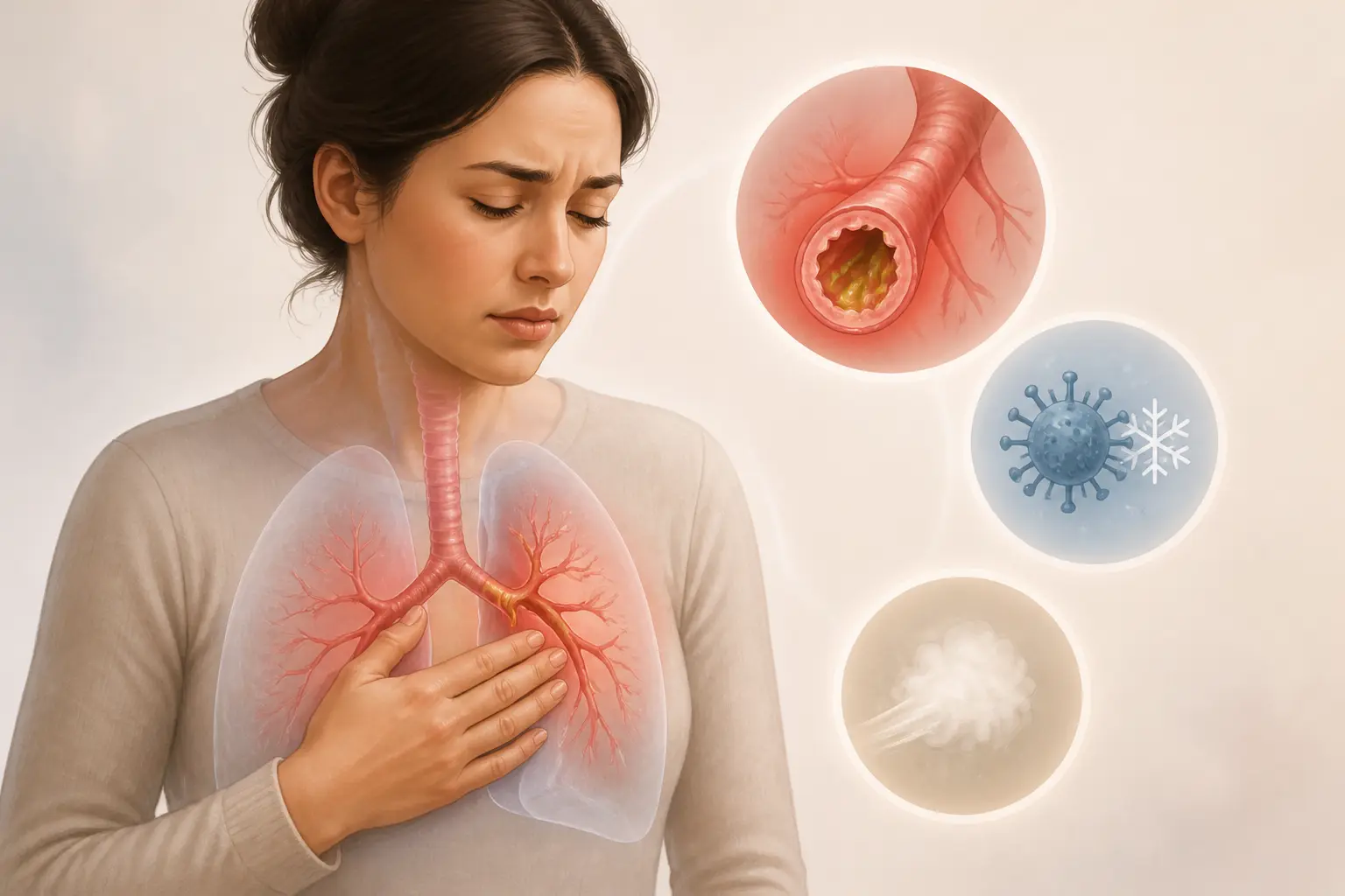 Avant de tester un remède : bronchite, rhume ou autre chose ?