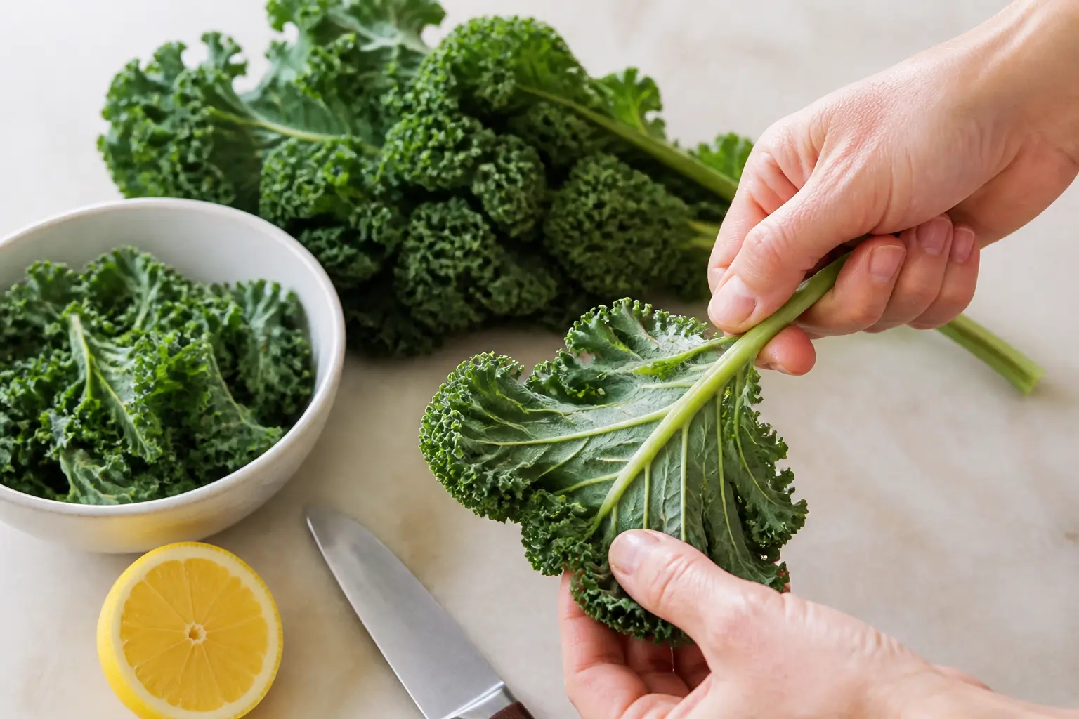 Avant de cuisiner le kale : les gestes simples qui changent tout