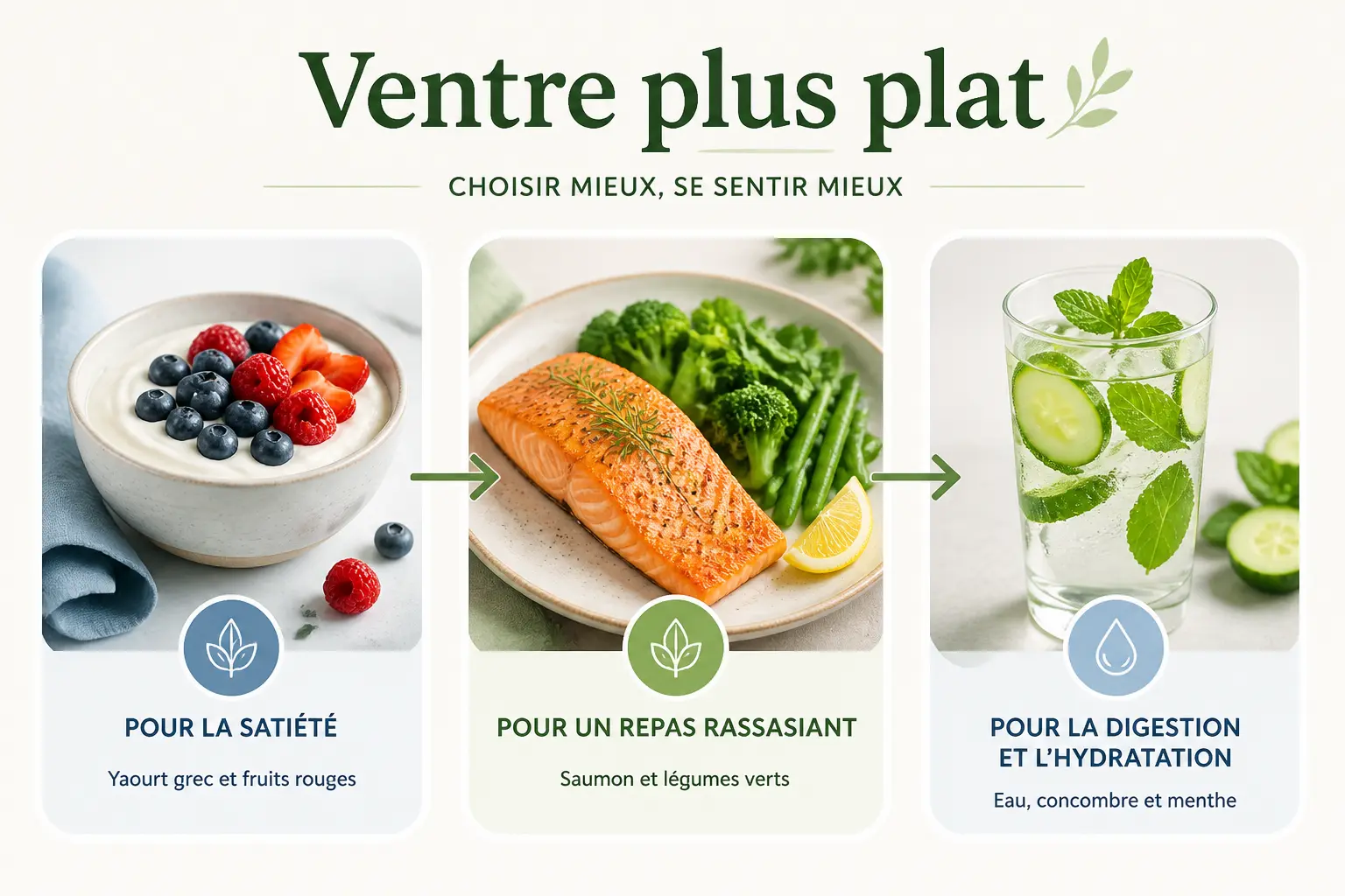 Les 15 aliments pour maigrir du ventre : la liste complète à retenir