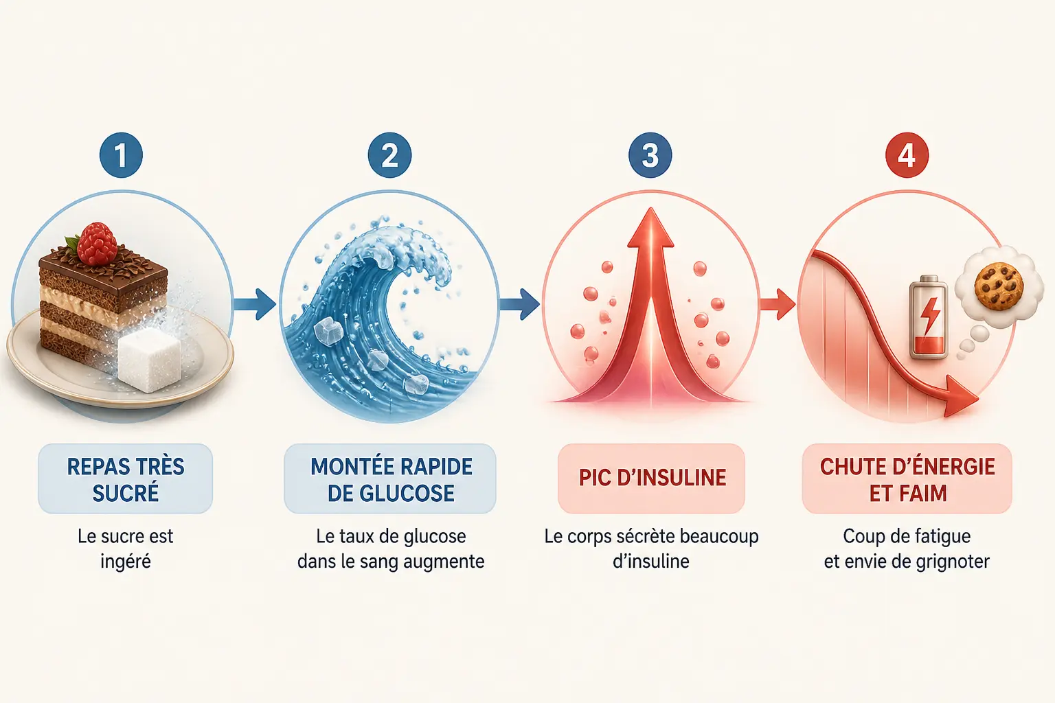 Pourquoi réduire le sucre change l’énergie, les fringales et la santé métabolique