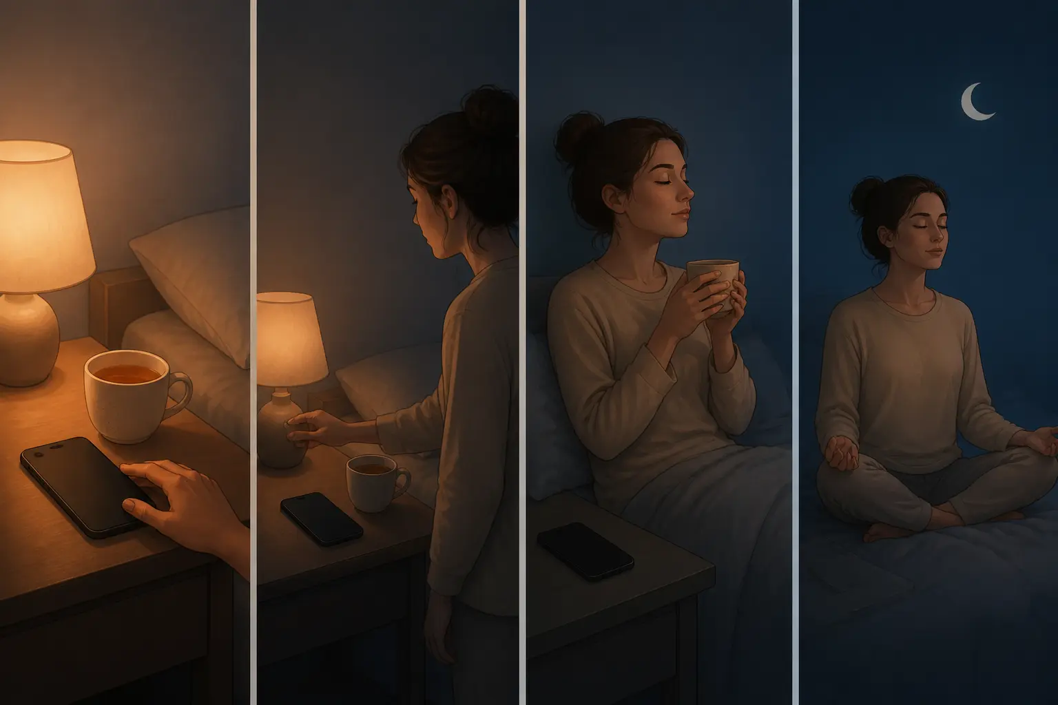Une routine du soir qui tient dans la vraie vie