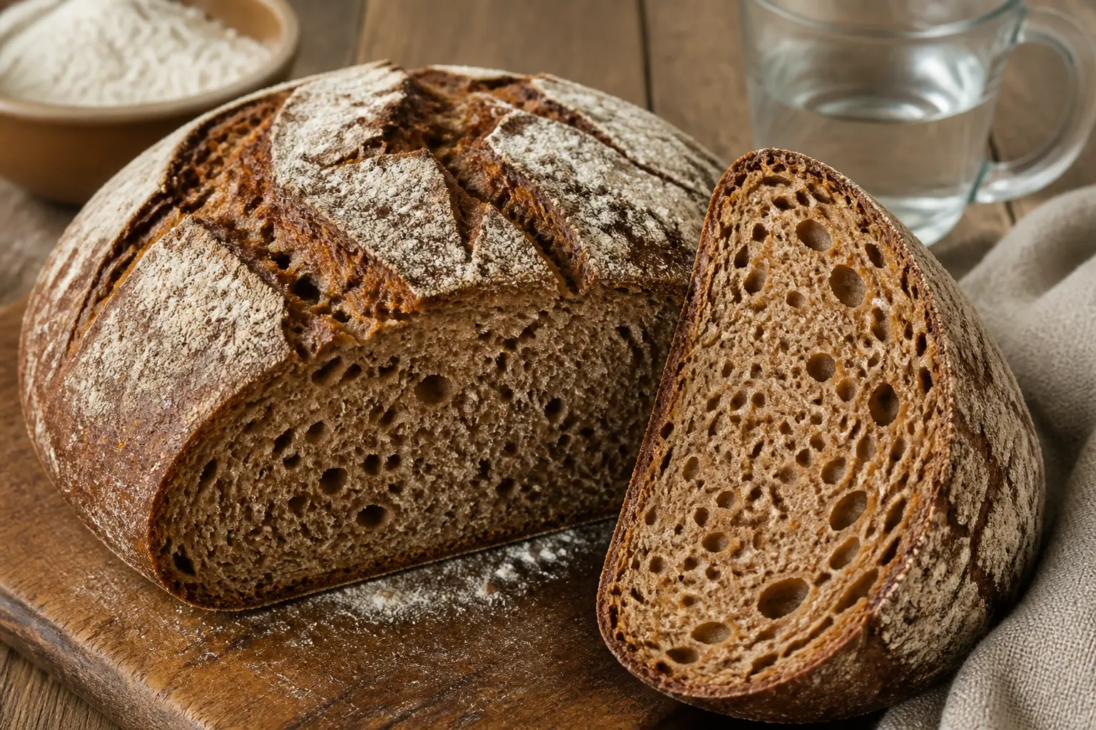 Réussir votre pain de seigle maison sans mie trop dense