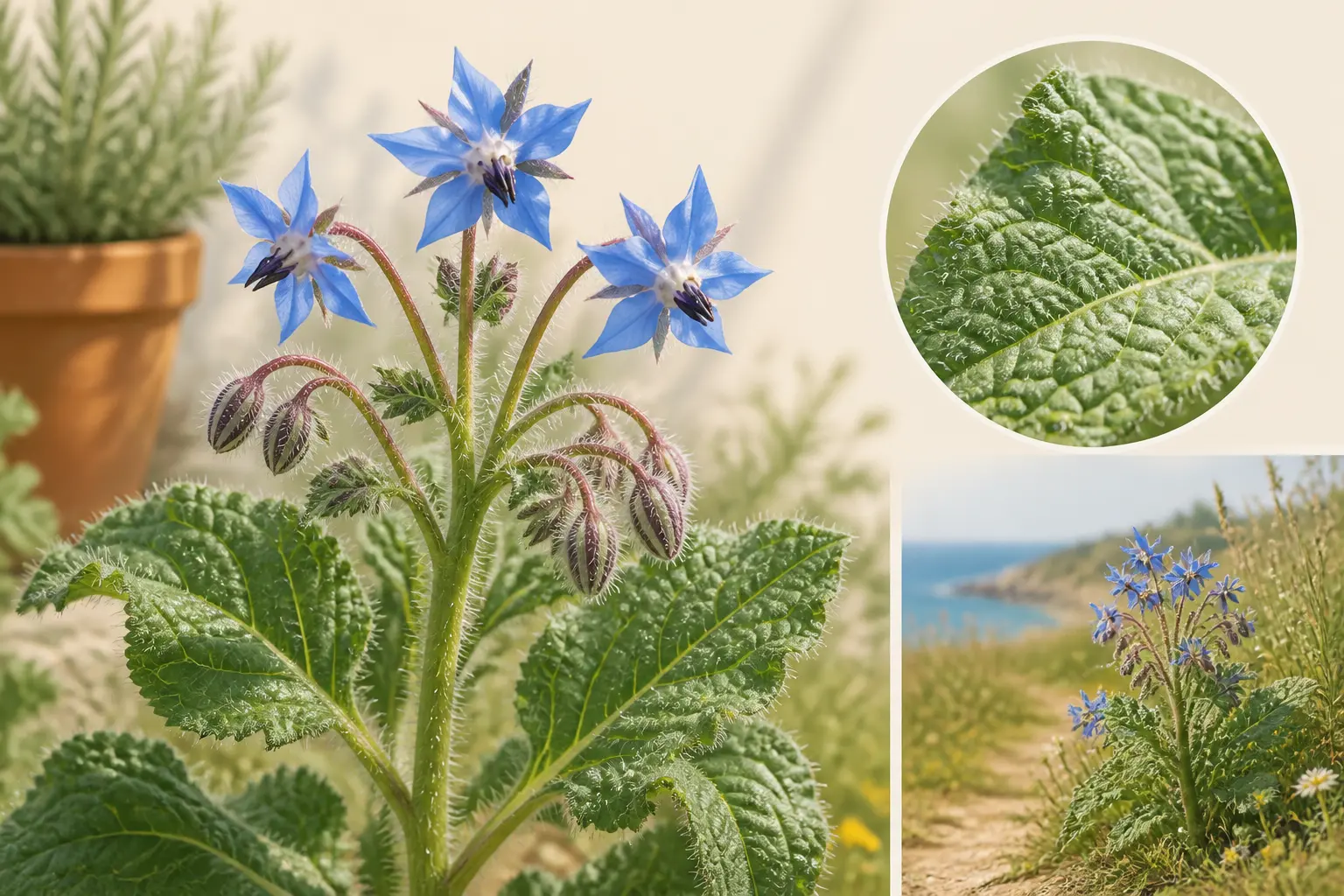 Qu’est-ce que la bourrache officinale, et comment la reconnaître ?