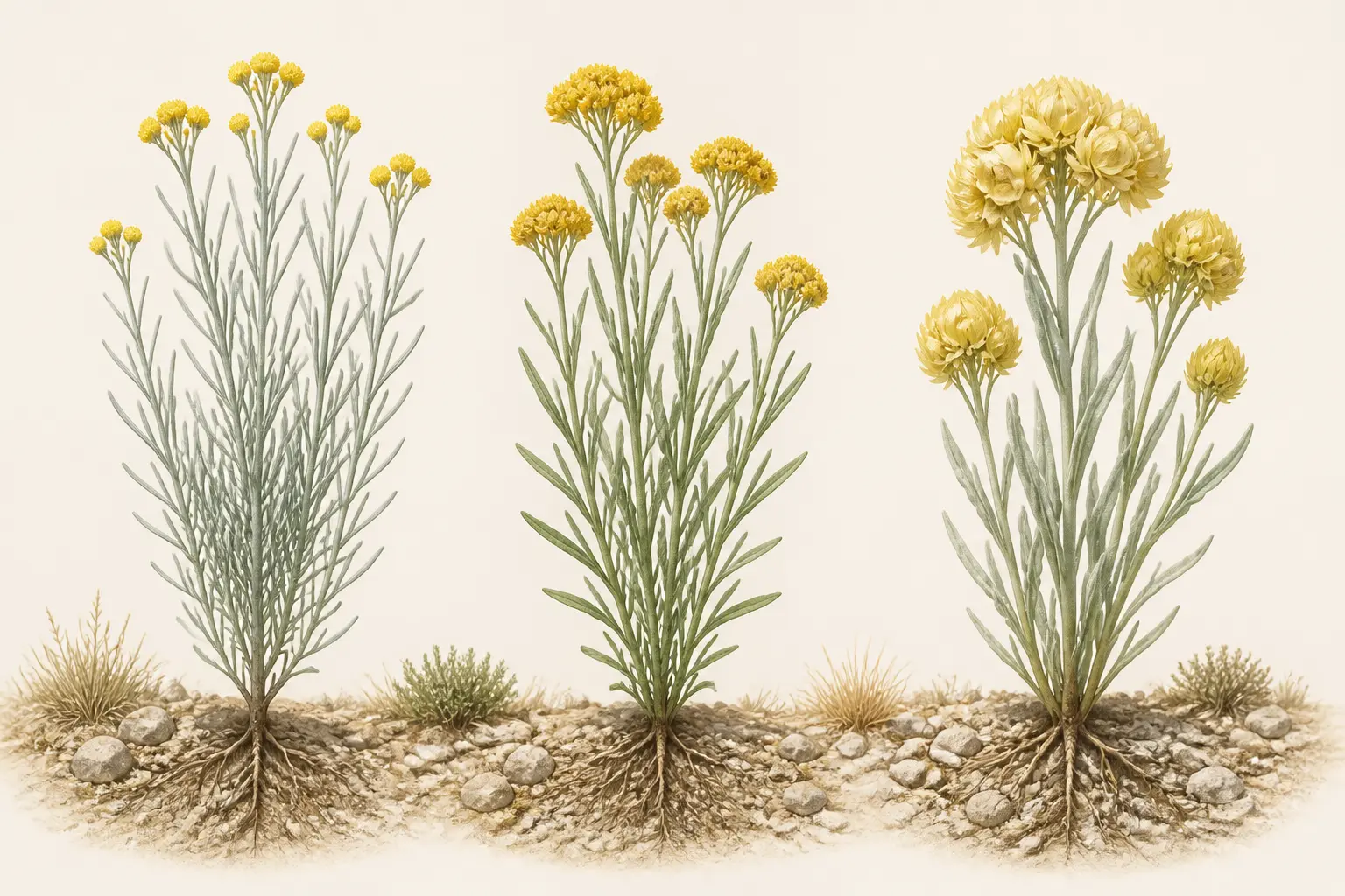 Fleur immortelle : comment la reconnaître et ne pas confondre les espèces