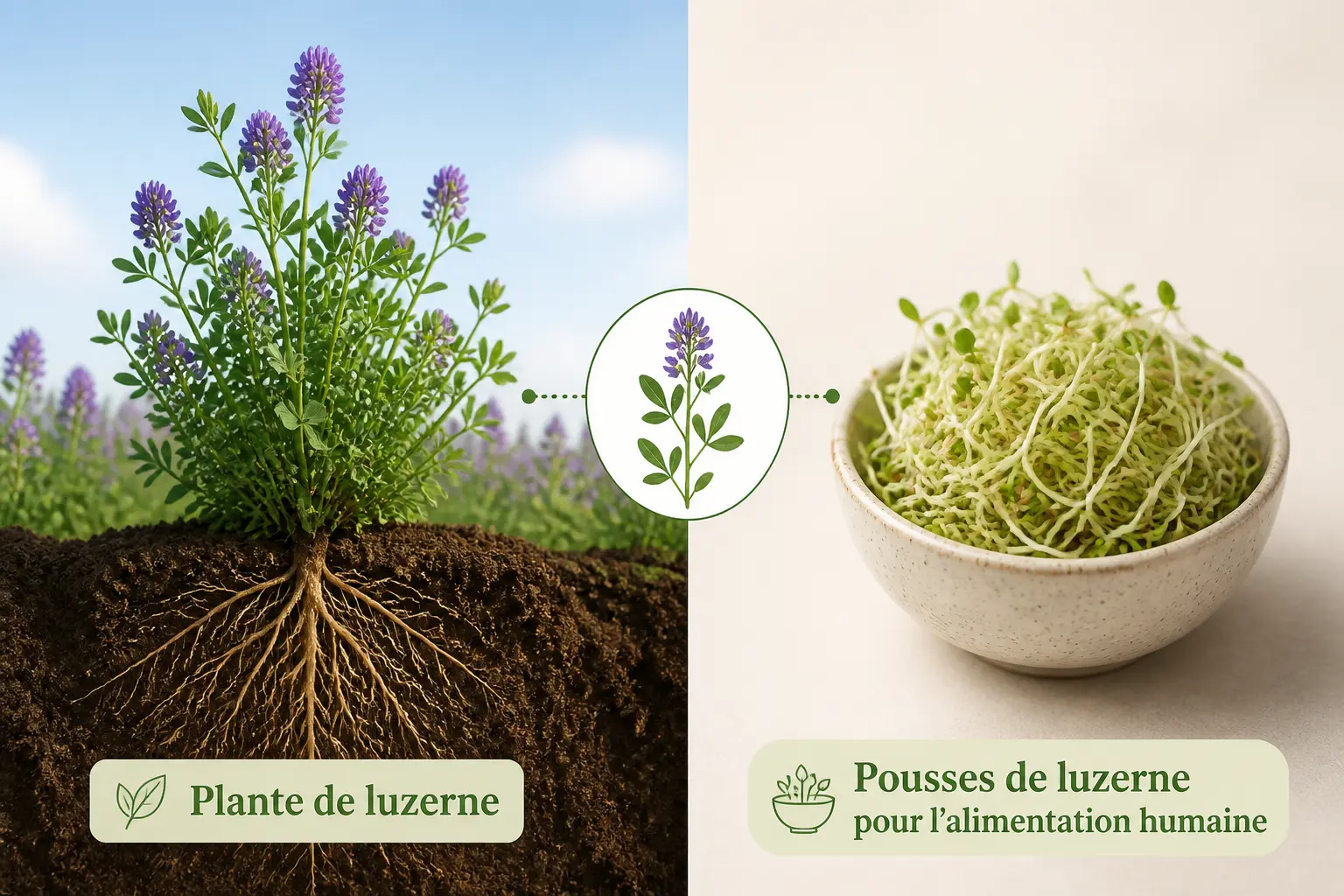 Qu’est-ce que la luzerne, exactement ?