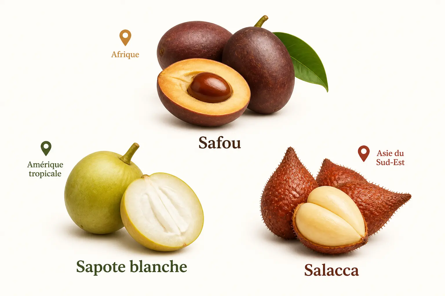 Fruits rares ou exotiques qui reviennent souvent