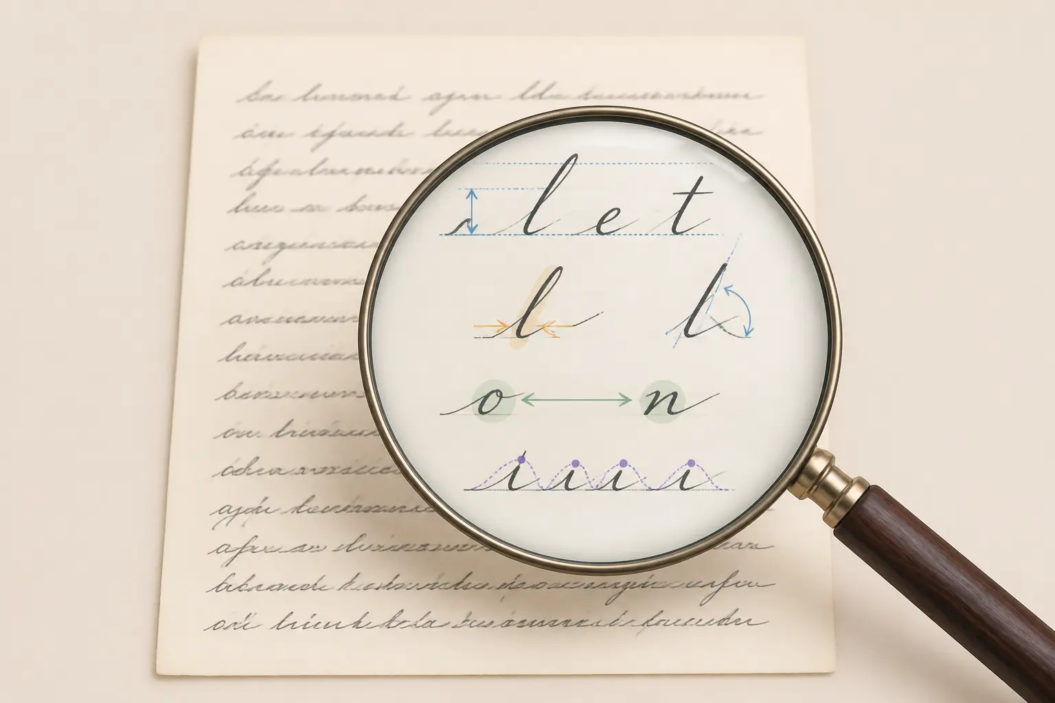 Comment analyser une écriture sans aller trop vite