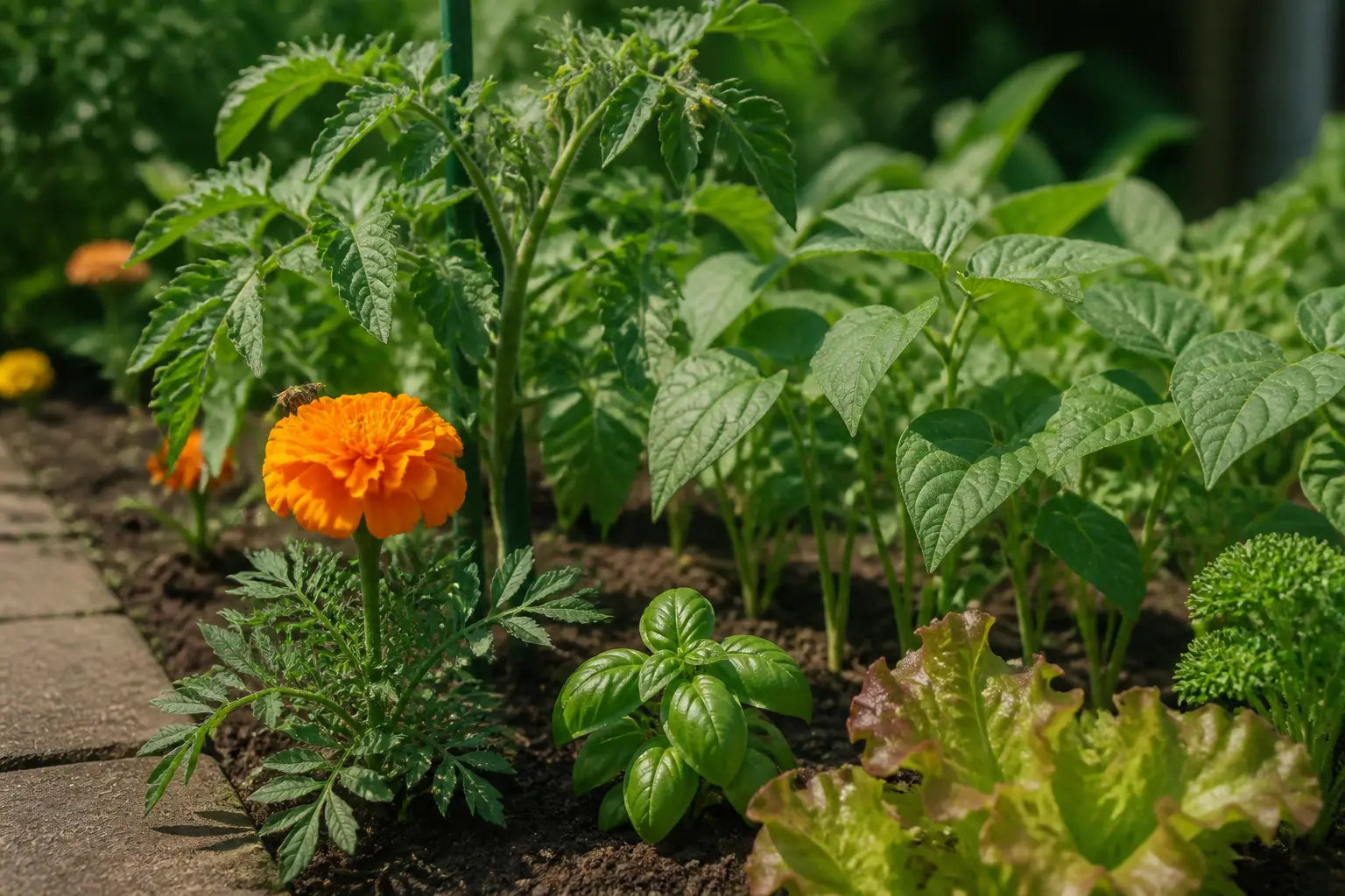 Pourquoi cette fleur a sa place au jardin comme au potager