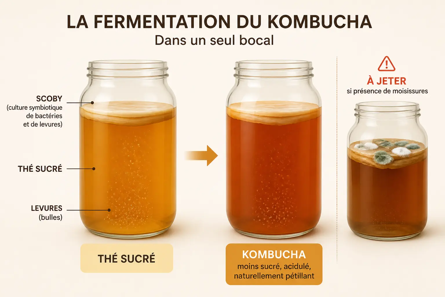 Comprendre la fermentation avant de commencer