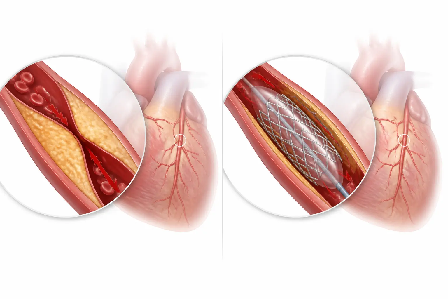 Pourquoi poser un stent au cœur ?