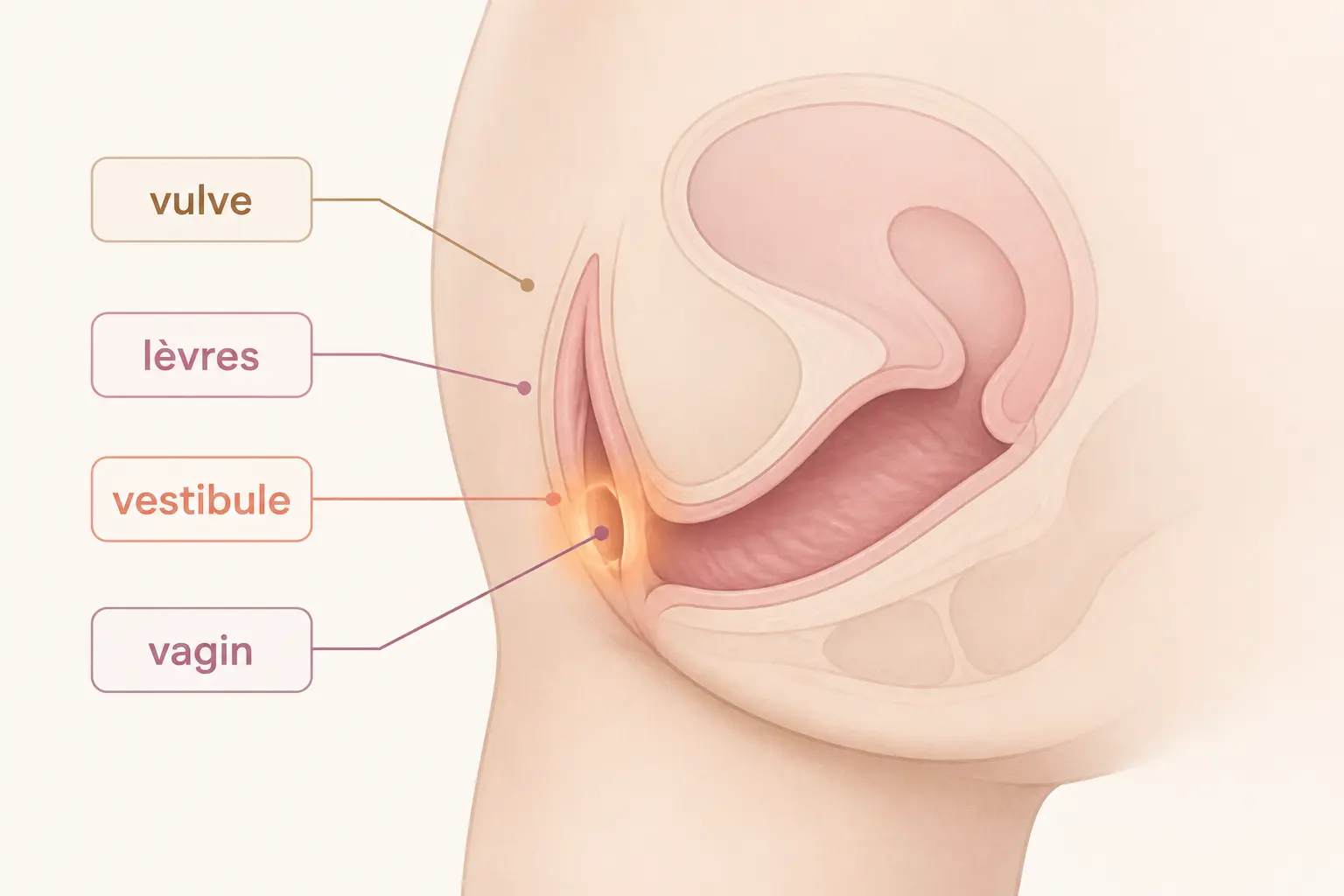 Brûlure vaginale ou vulvaire : où se situe exactement la sensation ?
