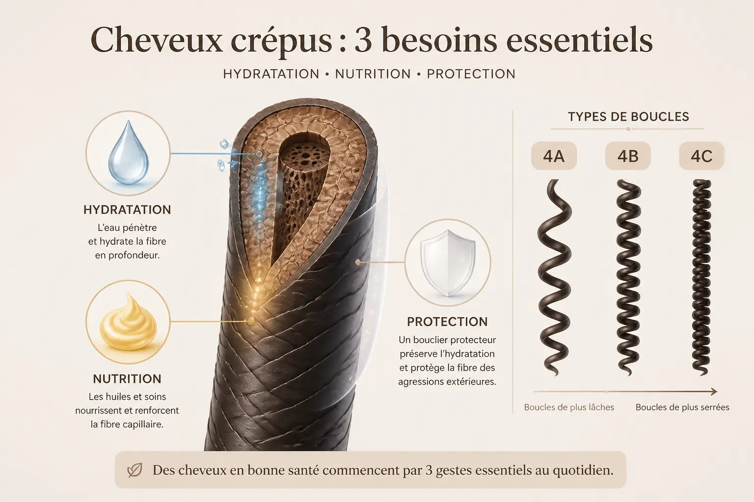 Comprendre ce que les cheveux crépus demandent vraiment