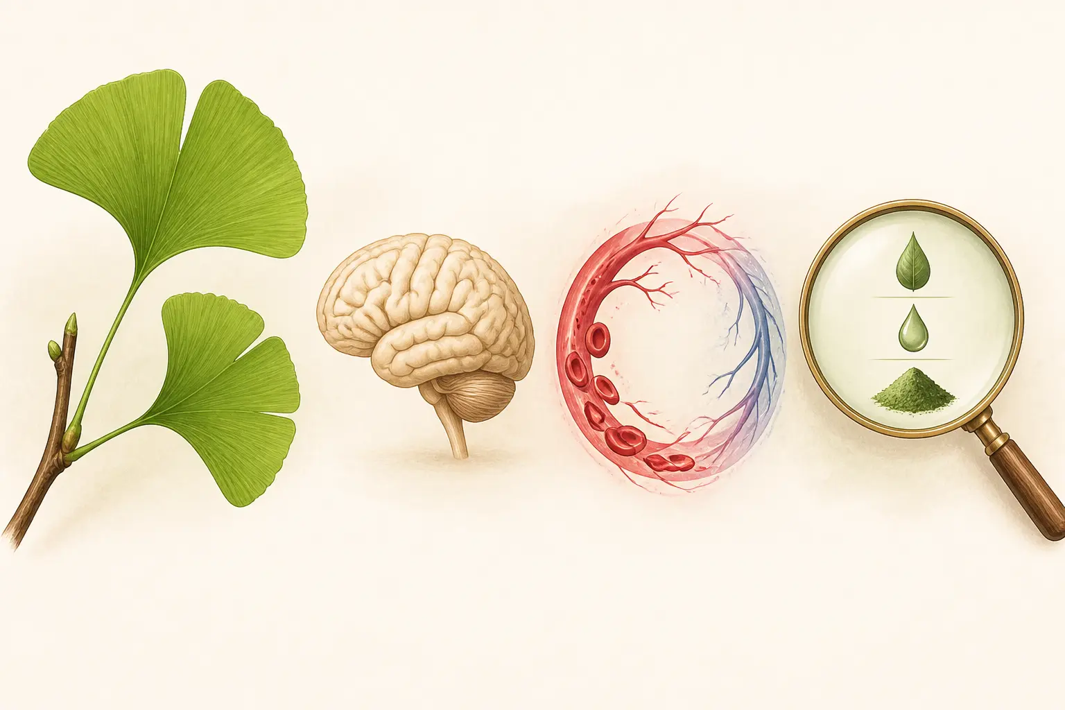 Ginkgo biloba bienfaits : l’essentiel en un coup d’œil