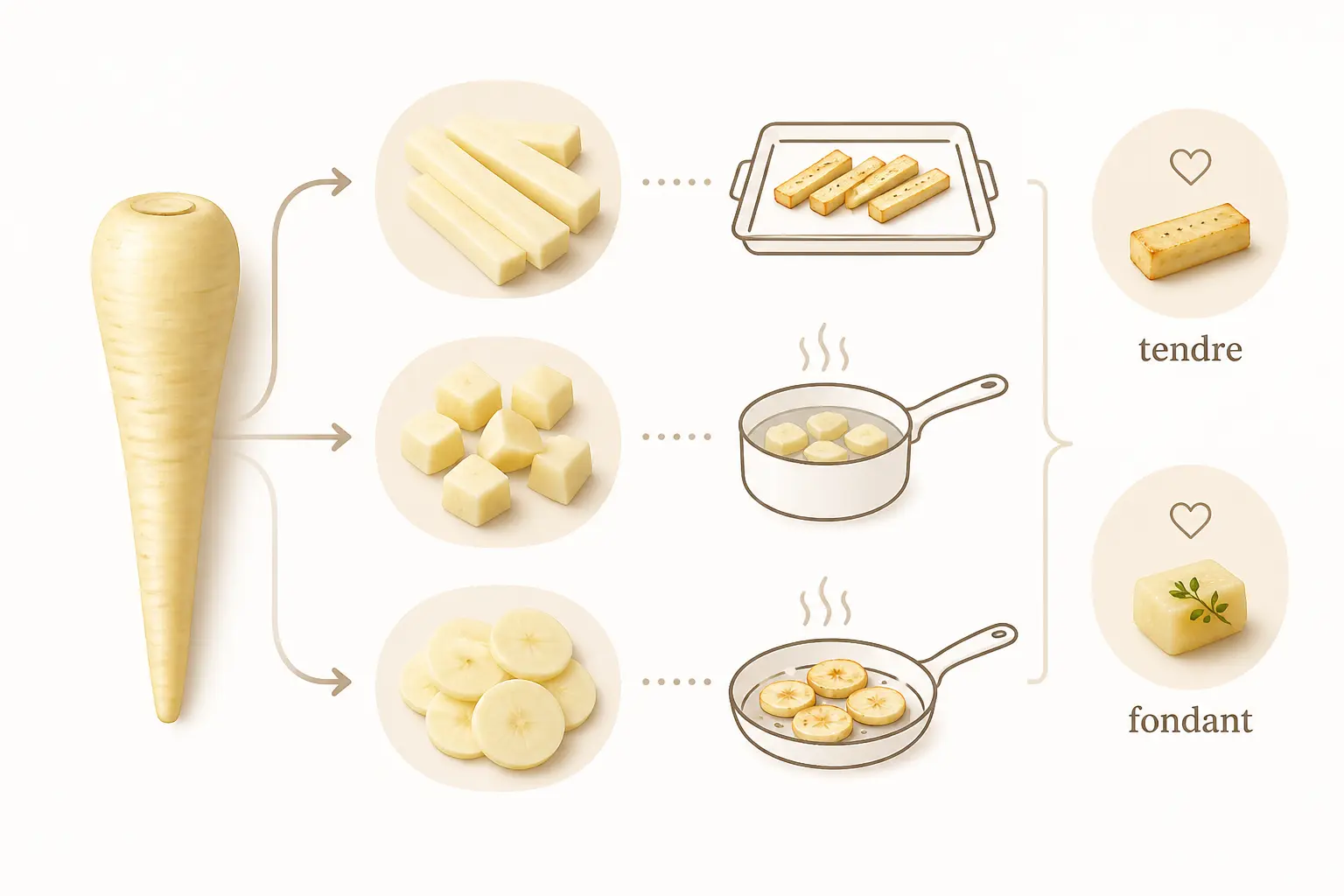 Temps de cuisson selon la méthode : le tableau qui évite les essais au hasard