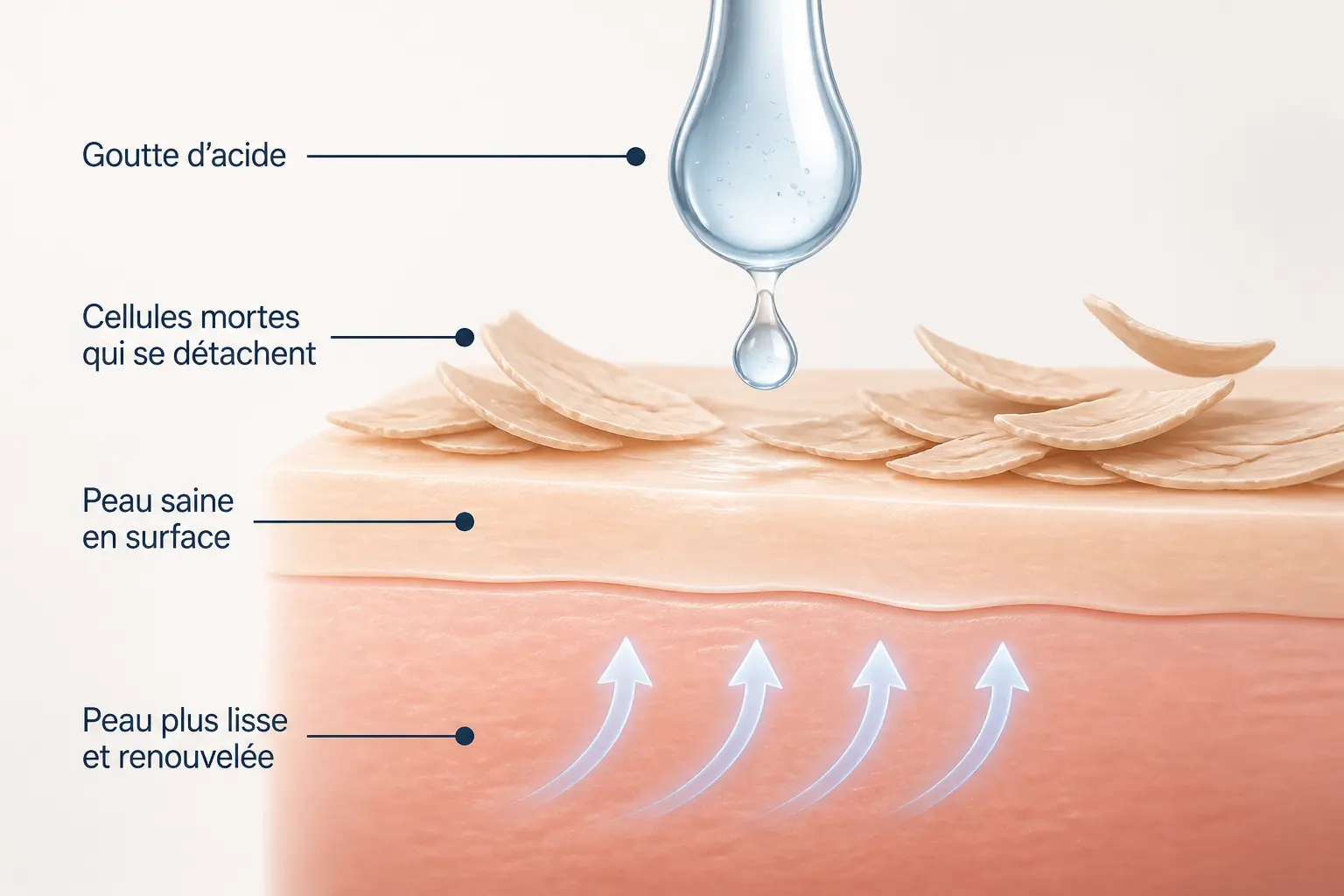 Comment agit un peeling sur la peau, et en quoi il diffère d’un gommage