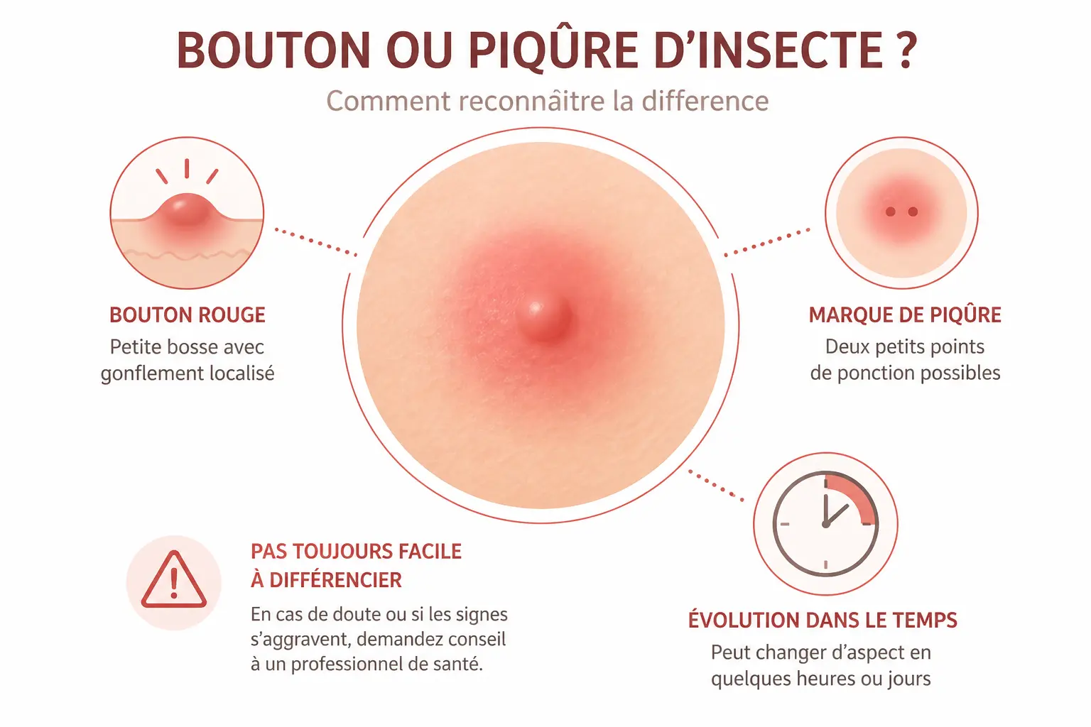 Morsure d’araignée ou autre piqûre : comment la reconnaître sans se tromper