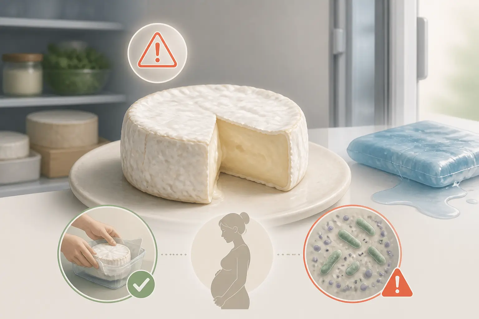 Pourquoi le fromage peut-il être risqué pendant la grossesse ?