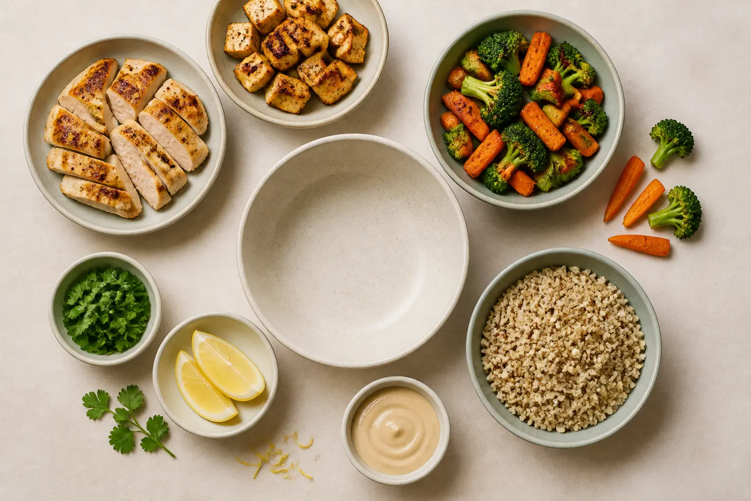 Des bases simples pour des lunchs variés toute la semaine