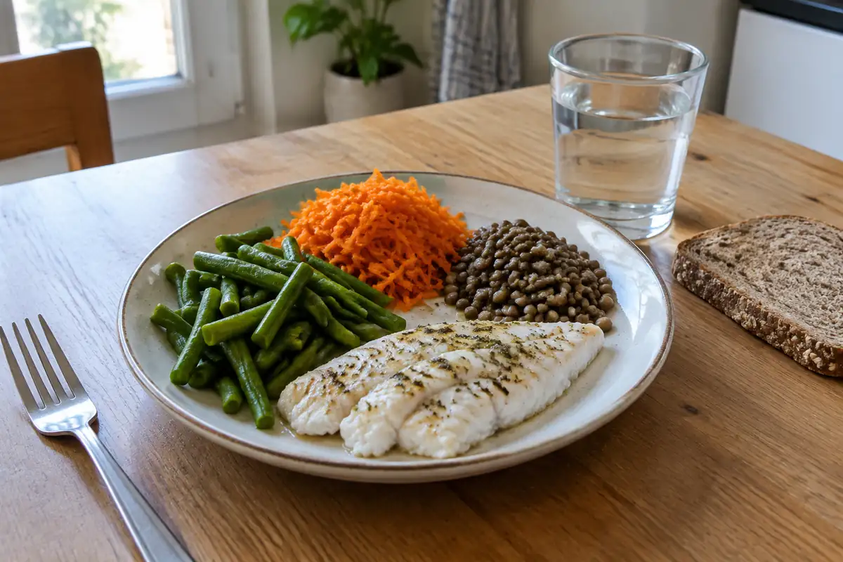 Régime 5 kg en 1 semaine : ce que la balance montre vraiment, et un menu de 7 jours